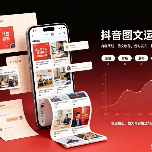 施甸抖音图文代运营服务